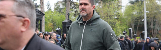 LJUDINA OD ČOVEKA: Miličić stigao na Novo groblje kako bi ispratio Duška Vujoševića!
