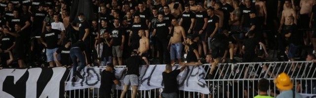 Nemili događaji iz Humske: Pogledajte kako je iz drugog ugla izgledala tuča na stadionu Partizana