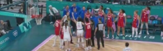 OPŠTI HAOS Umalo tuča na meču košarkašica (VIDEO)