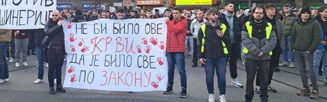 "Zastani, Srbijo": Blokade danas traju 29 minuta