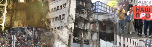 Studenti blokaderi kao NATO bombarderi: Ovakav teror javnog servisa vršila je samo Alijansa 1999. godine