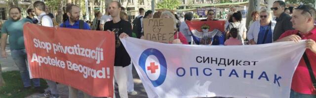 Solidarnost: Odlukom o koncesiji javne ustanove Apoteka Beograd vlast pokušava da legalizuje privredni kriminal
