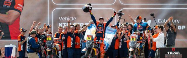 Argentinac pobedio na Dakar reliju, pa zaplakao: Ovo je dar od boga. Pre dva dana sam sanjao da mi Mesi daje pehar!