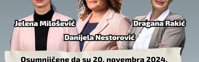 Tri narodne poslanice pred tužilaštvom, nisu se pozvale na imunitet