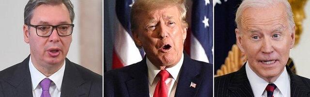 VUČIĆA USRED AMERIKE PITALI DA UPOREDI BAJDENA I TRAMPA: Ovo je odgovor srpskog predsednika!
