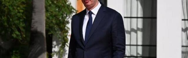 VUČIĆ STIGAO U BRISEL: Predsednik Srbije prisustvovaće večeri koju organizuju Ursula fon der Lajen i Antonio Košta