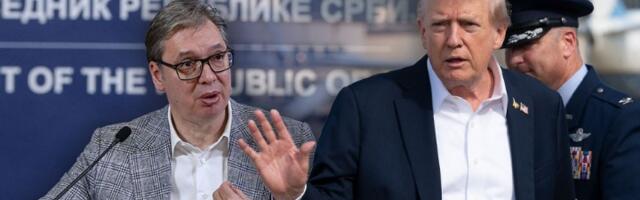 "Tramp PRIZEMLJIO Vučića": Nemački list o položaju predsednika