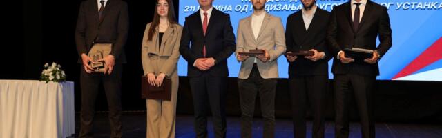 Dodeljena priznanja “Takovski ustanak“: Petoro nagrađenih za doprinos razvoju Gornjeg Milanovca