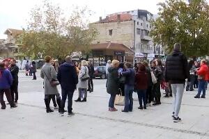 Лесковац, скуп подршке колегиници из Трстеника која је претрпела насиље