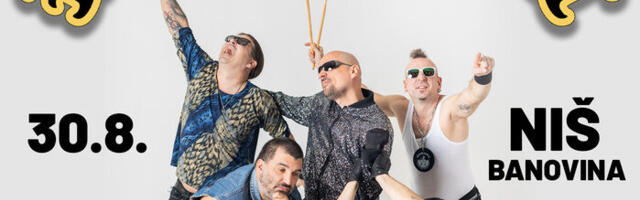 “Brkovi” u godini jubileja nastupaju u petak u niškoj Banovini