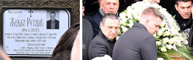 KO JE NOSIO RUTOVIĆEV KOVČEG? Joca Amsterdam stigao iz Zabele da ponese Željkov sanduk (FOTO)