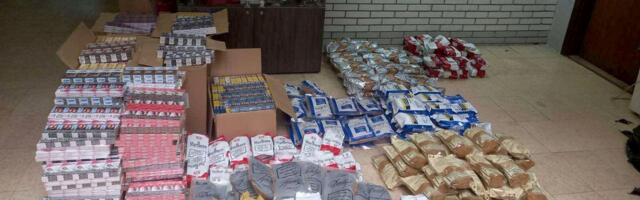 Policija kod Vranja zaplenila veću količinu duvana bez akcize, šteta po budžet dva miliona dinara