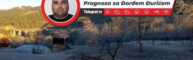 Ujutru slab mraz, tokom dana suvo i prohladno: Temperature do 15 stepeni