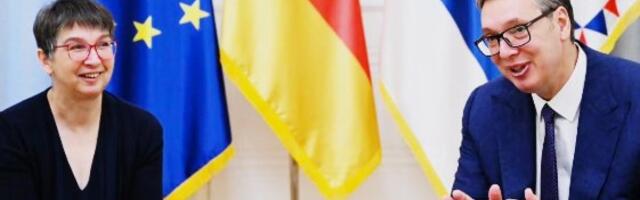 ''Ostavila trag u bilateralnim odnosima'' - Vučić primio u oproštajnu posetu Anke Konrad