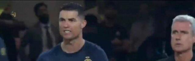 RONALDO PODIVLJAO! Portugalcu PAO MRAK! Tražio da ON napusti teren! (VIDEO)