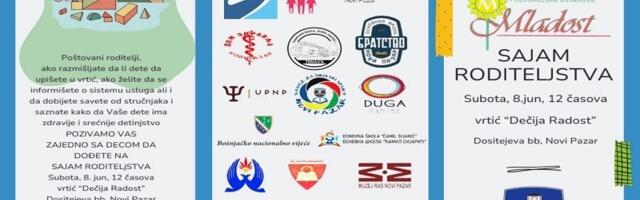 Sutra Sajam roditeljstva u Novom Pazaru