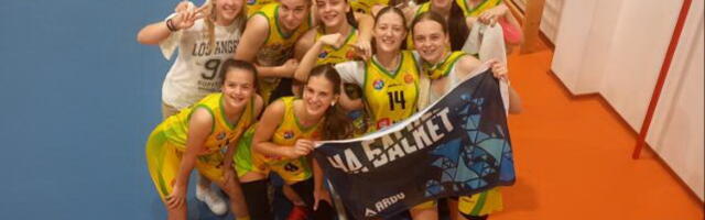 Devojke iz ŽKK ČA Basket plasirale se Triglav kadetsku ligu Srbije