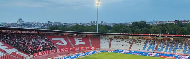 Pogledajte atmosferu na našem najvećem stadionu pred “mali gradski derbi” (VIDEO)