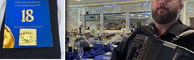 Sto kao za svadbu, a za goste - LEKOVI! Hit detalji u sali gde večeras slavi jedan od najbogatijih muzičara