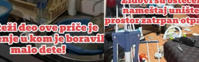 U ovom stanu u Pančevu su živeli podstanari iz PAKLA: Ovo je kao iz HOROR FILMA, a tu je stanovalo i DETE (VIDEO)