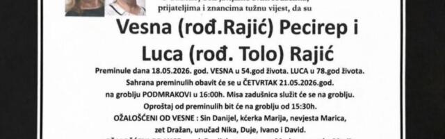 MIRO PECIREP UBIO SUPRUGU I TAŠTU: Danas je sahrana dvema žrtvama femicida u Kiseljaku! (VIDEO)