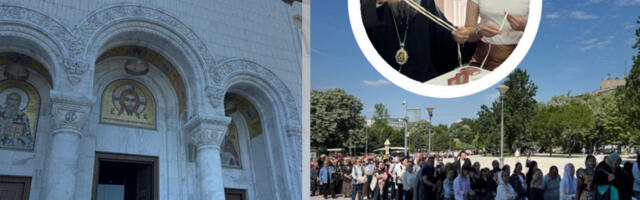 MOŽE LI SE OSVEŠTANA TRAKICA ISEĆI NA VIŠE DELOVA: Sveštenici rešili dilemu mnogih vernika koji su se poklonili Pojasu Presvete Bogorodice
