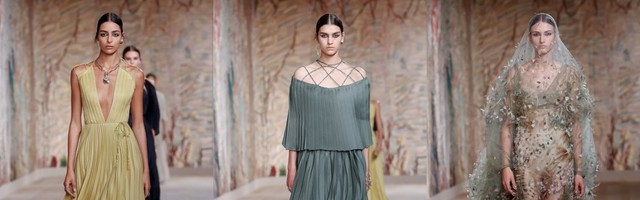 Duh šezdesetih i najromantičnije večernje haljine u novoj kolekciji Dior couture