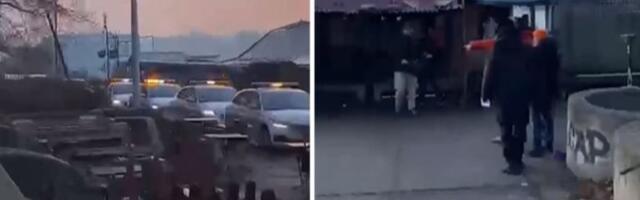 POČELO UKLANJANJE POZNATOG SPLAVA "GUSAR" NA SAVSKOM KEJU! Jake policijske snage na terenu! (VIDEO=