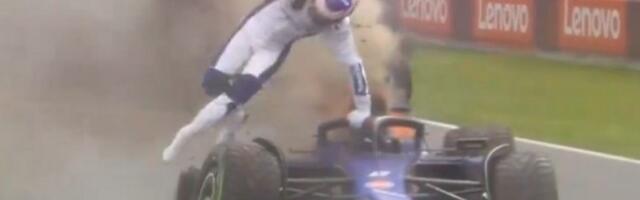 Logan Sardžent OPET slupao F1 bolid!