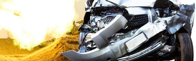 Demoliran "audi" na Vračaru! Sekirom mu razbijena stakla, pa ubačen "topovski udar", kamere sve snimile