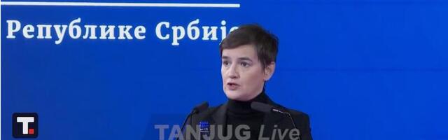 Brnabić: Tužilaštvo i svi nadležni organi će reagovati na pretnje vojnim pučem