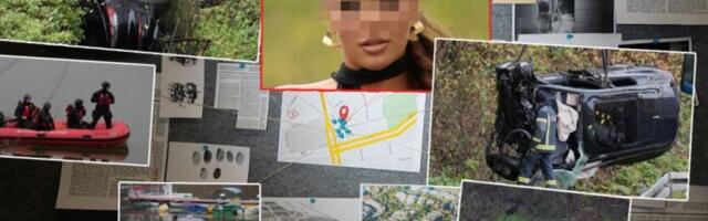 BIZARNO! "AUDI" SMRTI U KOM SU POGINULI ANA I ALEKSANDAR UDARIO U SPOMENIK! Evo kako je vozilo nestalo u betonskoj grobnici, detalji koji JEŽE DO KOSTIJU!