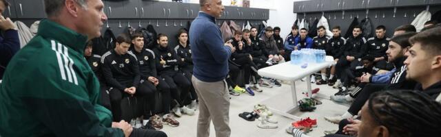 Pisalo se da dolazi u Partizan, sada je odradio prvi trening kao novi igrač Čukaričkog