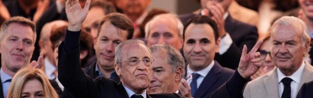 Cirkus u Madridu se nastavlja: Peres se svađao sa navijačima, transparenti nestajali sa "Bernabeua" /VIDEO/