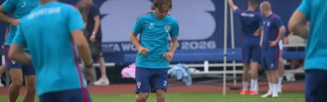 Modrić predvodio trening Hrvatske pred meč sa Engleskom