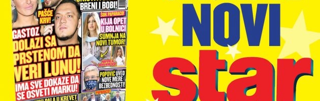 NOVI STAR! Marka stiže osveta: Gastoz dolazi sa prstenom da VERI LUNU! Starleta preti: Breni ću uništiti brak! KIJA u bolnici, sumnjaju na tumor! Popović u opasnosti!