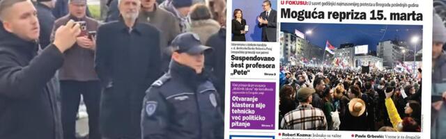 SEĆANJE NA NEUSPEH Tabloid Danas priziva reprizu 15. marta, protesta koji ama baš ništa nije promenio! Analitičari: Propala im premijera pa bi novu blamažu