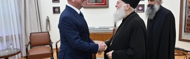 Popović: Dolazak Časnog Pojasa iz manastira Vatopeda svedoči o duhovnom jedinstvu Srbije i Svete Gore