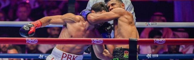 Džošua dva puta bio pred porazom, pa nokautom srušio Albanca na povratku u ring! /VIDEO/