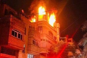 Пожар у Гази, најмање 21 особа погинула