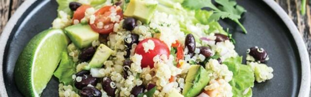 Brza gvakamole kinoa salata