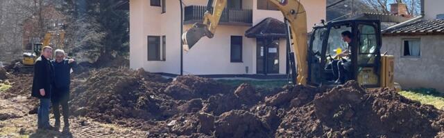Настављени радови на изградњи канализационе мреже на територији Горњег Милановца