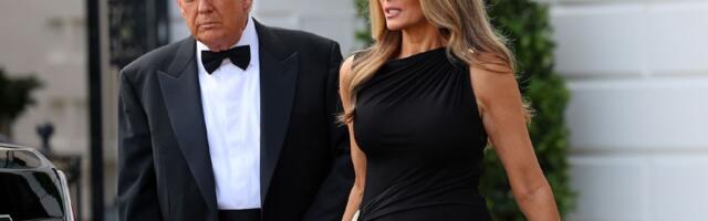Melanija Tramp u haljini koja šapuće luksuz: Crna elegancija, tiha drama i modna poruka bez reči
