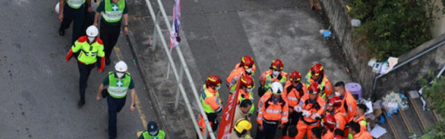 Број жртава пожара у Хонгконгу порастао на 128