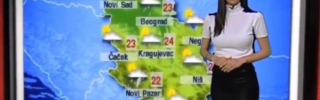 PALA K'O POKOŠENA! Voditeljka Marija Egelja se SLOMILA i ZAVRŠILA NA LEĐIMA - došlo do PREKIDA LAJVA!