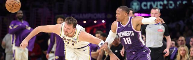 Dončić padao i pogađao nemoguće pred Đokovićem! /VIDEO/