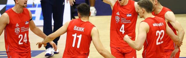Odbojkaši Srbije pobedili Bugarsku na kraju prve nedelje Lige nacija