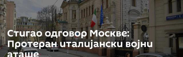 Стигао одговор Москве: Протеран италијански војни аташе