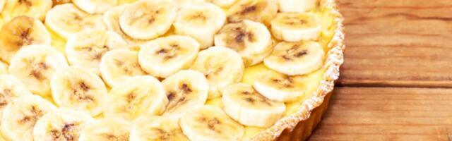 Banana tart sa čokoladom koji se lako pravi! Ukusan, a kremast