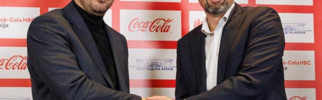 Coca-Cola je zlatni partner Beogradske arene